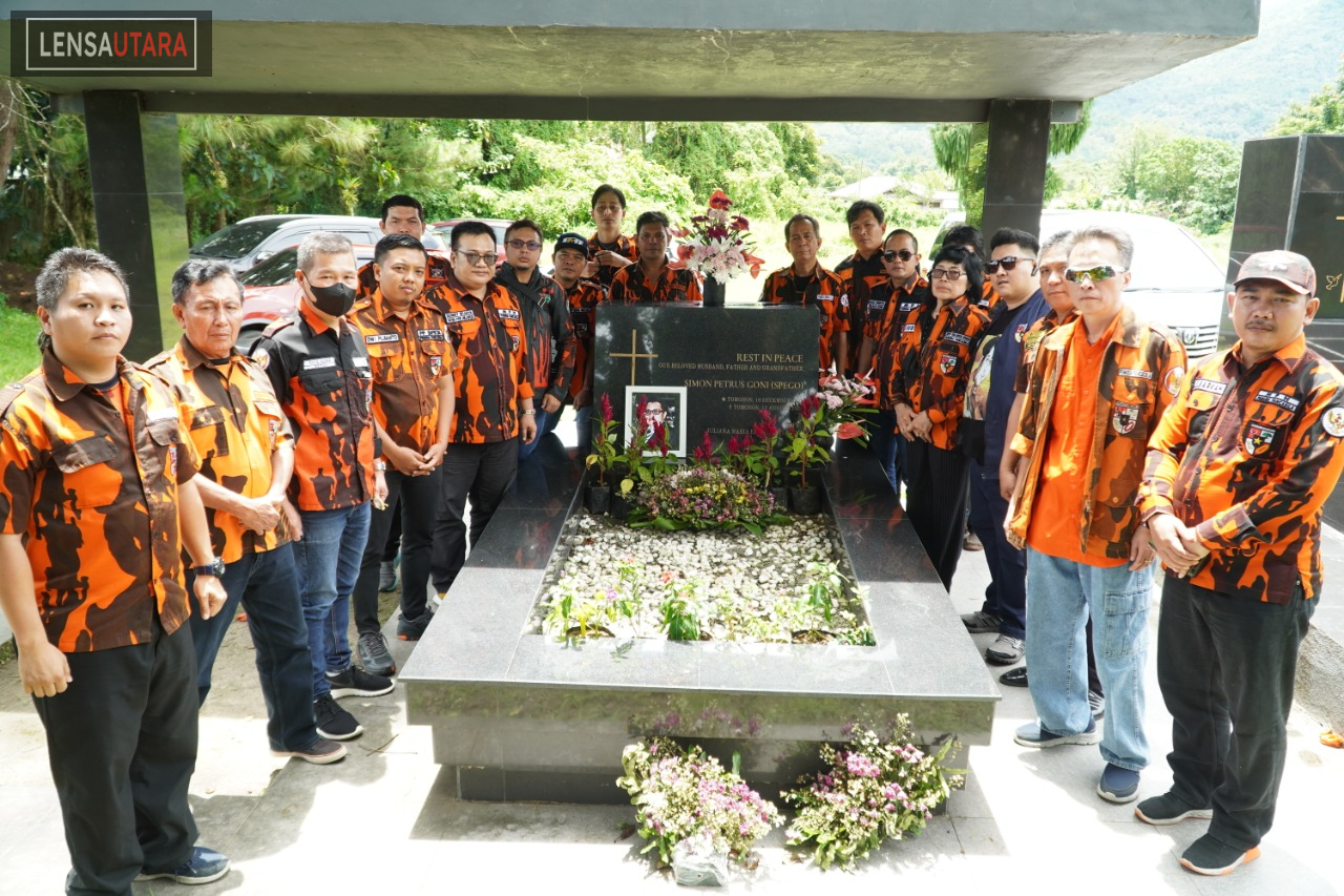 Majelis Pimpinan Nasional Pemuda Pancasila Ziarah ke Makam Spego Goni