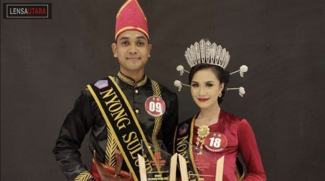 Junior dan Yvette Terpilih Nyong dan Noni Sulut 2022