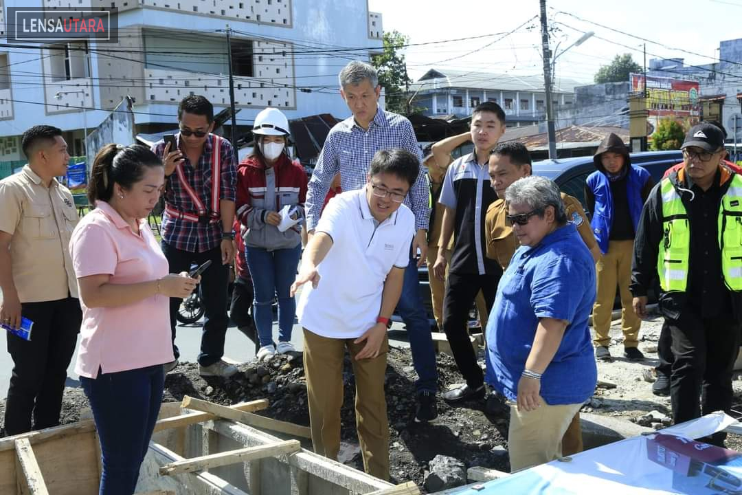 Tinjau Perbaikan Boulevard, Angouw Pastikan Tak Ada Masalah