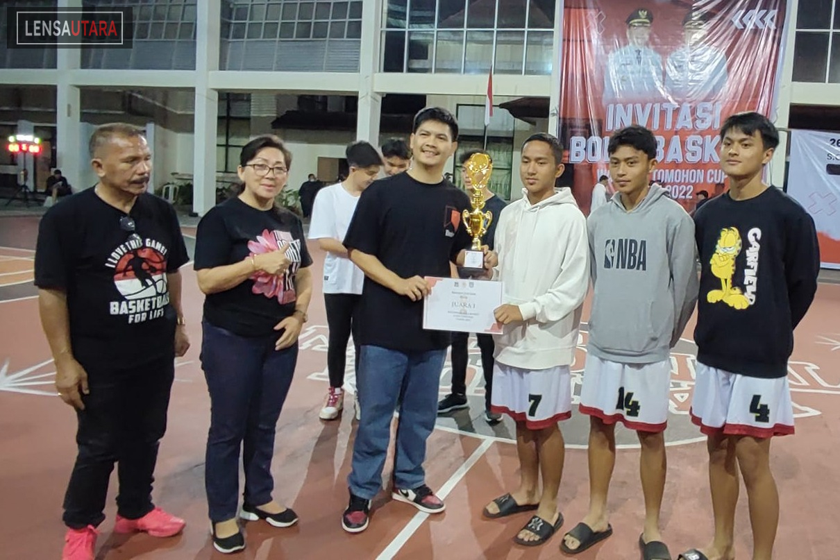 Closing Ceremony Invitasi Bola Basket Walikota Tomohon Cup 2022, Karlheinz Senduk: Bangga dan Salut untuk para Juara