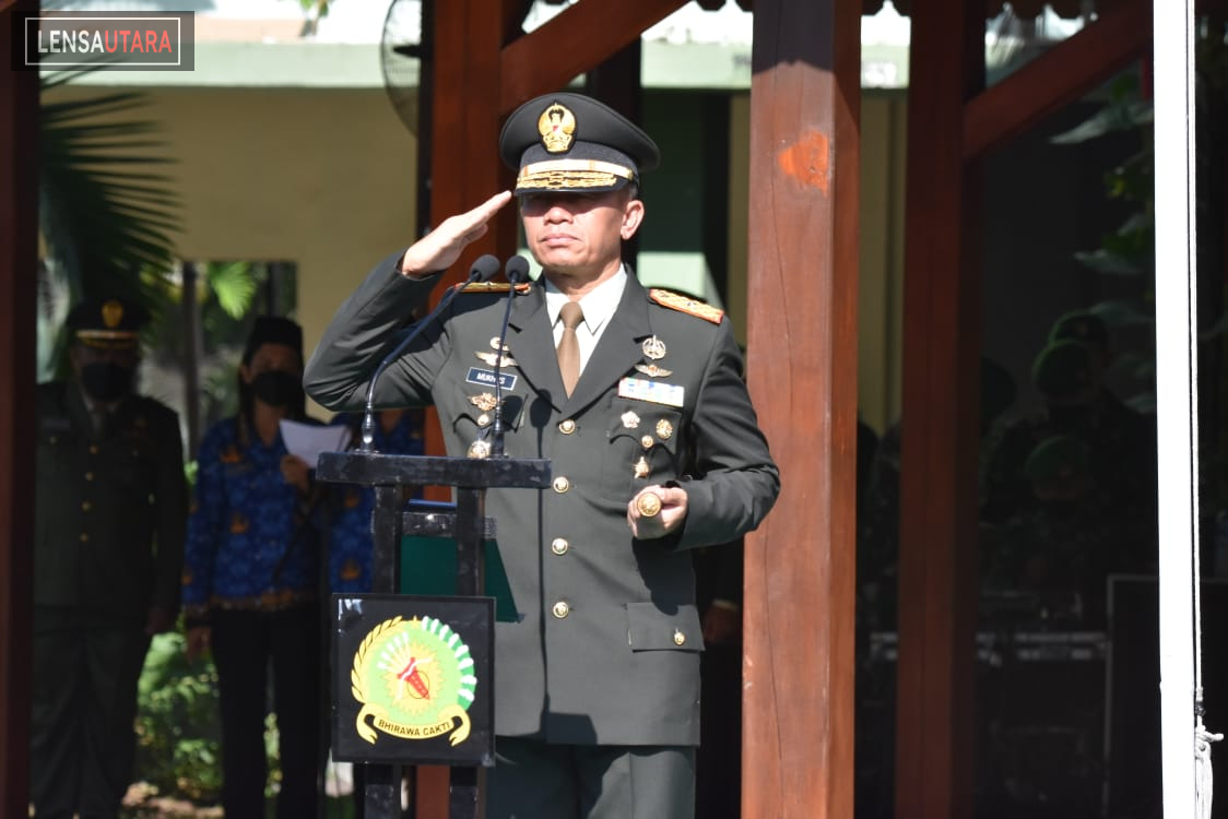 Danrem 131/Santiago Pimpin Upacara Peringatan Hari Kesaktian Pancasila