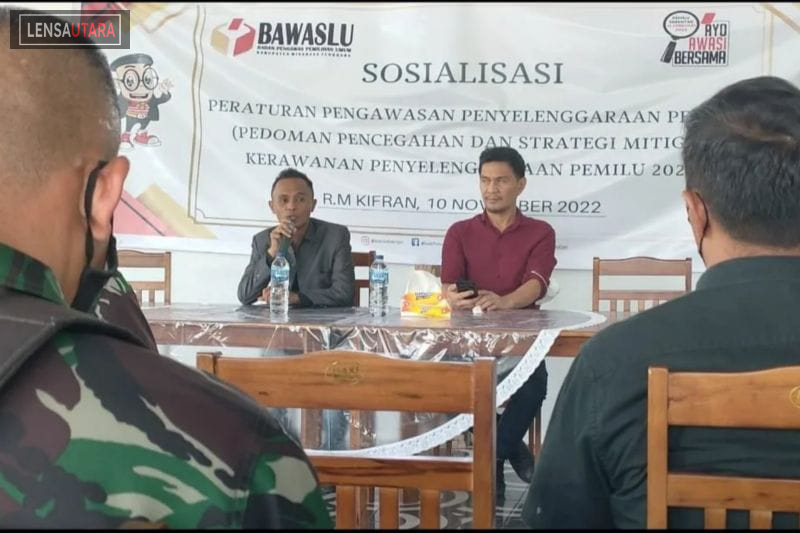 Cegah Pelanggaran Pemilu, Bawaslu Minahasa Tenggara Seriusi Mitigasi