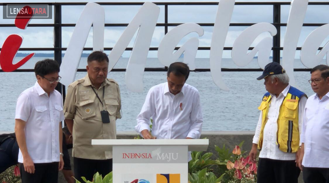 ‘Quat-trick’ Jokowi di Sulut, Aplaus Meriah dari Trotoar Boulevard