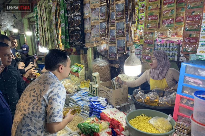 Jerry Sambuaga Sidak Harga Kebutuhan Pokok