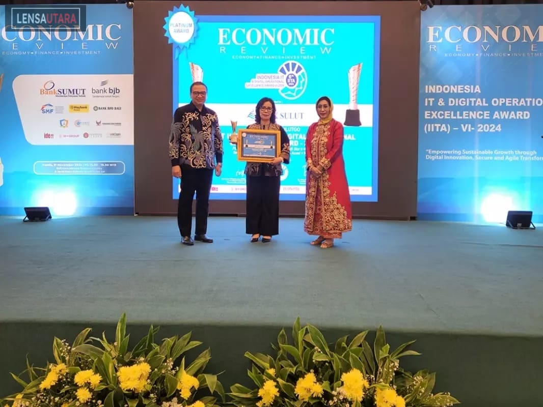 Bank SulutGo Raih Penghargaan Platinum di Indonesia IT & Digital Operational Excellence Award 2024