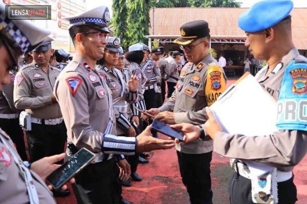 Polres Kotamobagu Gelar Pemeriksaan Senjata Api dan Narkoba Terhadap Personel