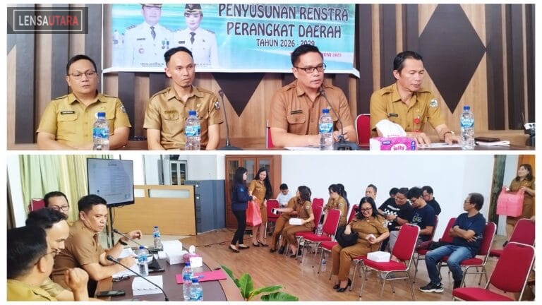 Diskominfo dan Bapelitbangda Tomohon Gelar FPD Penyusunan Renstra Perangkat Daerah Tahun 2025–2029