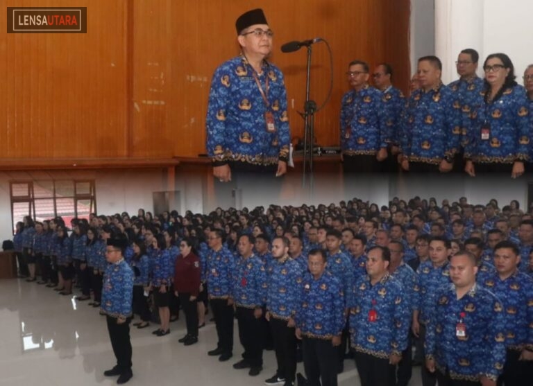 Pemkot Tomohon Gelar Apel Korpri, Walikota Minta ASN Jaga Etos Kerja Tinggi