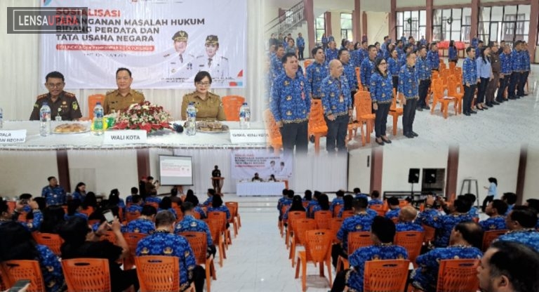 Pemkot Tomohon Gelar Sosialisasi Penanganan Masalah Hukum Bidang Perdata dan TUN Bagi ASN