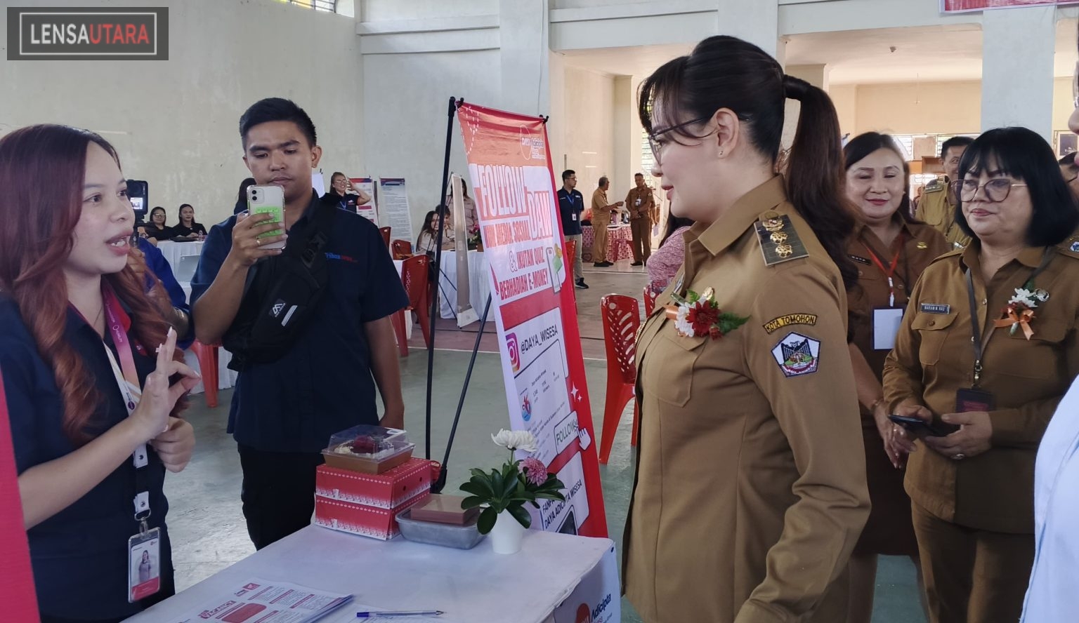 Sudah 643 Pencari Kerja Ajukan Lamaran dalam Job Fair 2025 di Kota Tomohon