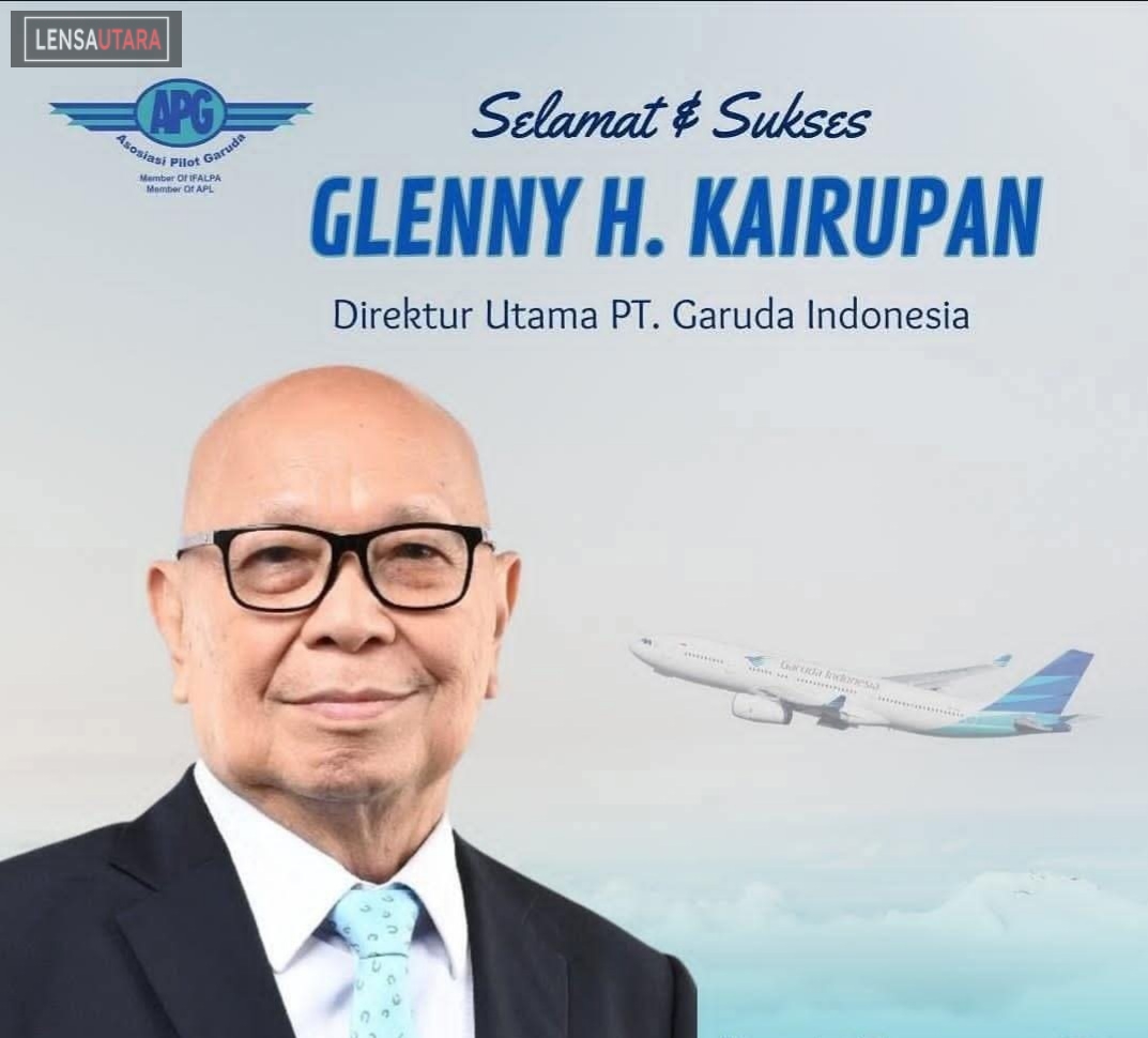 Ini Profil Glenny Kairupan yang Baru Diangkat Sebagai Direktur Utama Garuda Indonesia