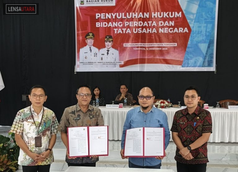 Penyuluhan Hukum Bidang Perdata dan TUN, Sekdakot Tomohon: Ini Komitmen Pemerintah Perkokoh Akuntabilitas, Integritas, dan Tertib Administrasi