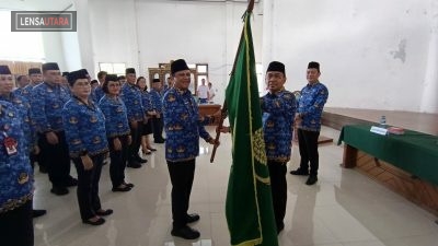 Edwin Roring Bersama Pengurus KORPRI Kota Tomohon Dikukuhkan Dondokambey