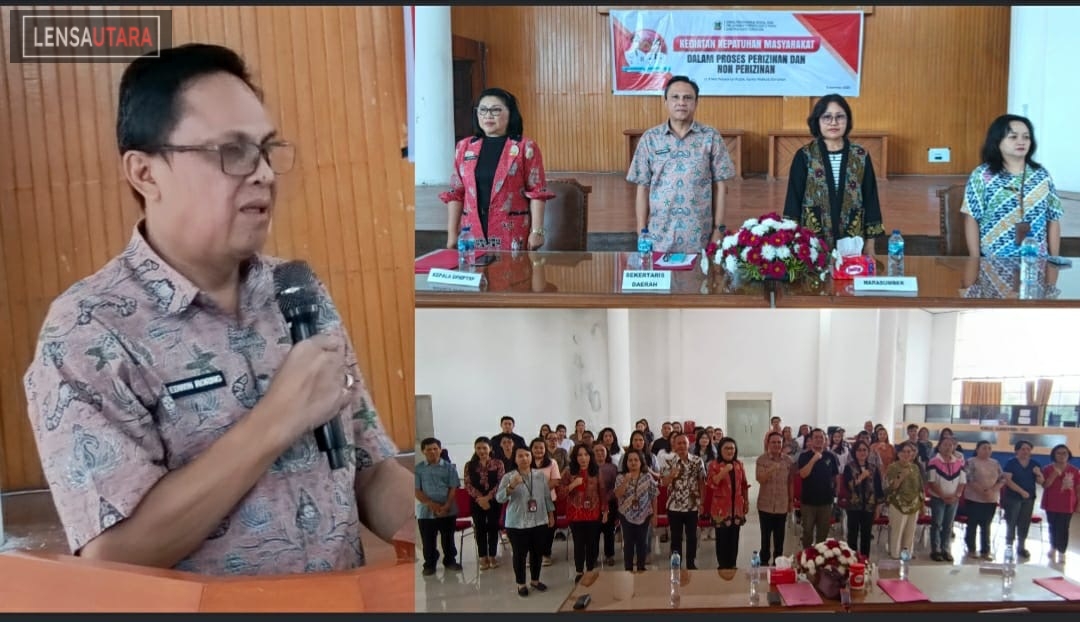 Sekdakot Tomohon Minta Pelaku Usaha Patuhi Aturan Dalam Proses Perizinan dan Non Perizinan