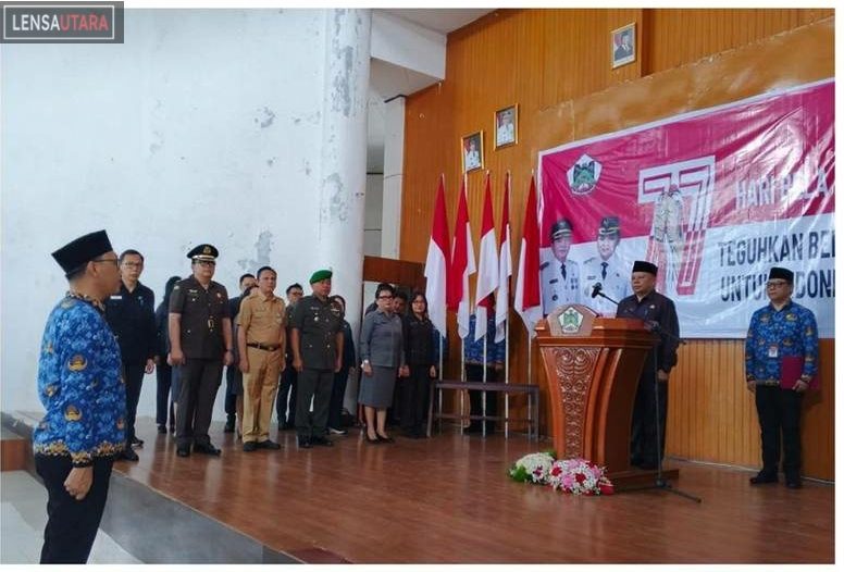 Pimpin Peringatan Hari Bela Negara ke-77, Kaban BPKPD Tomohon Sampaikan Perpisahan