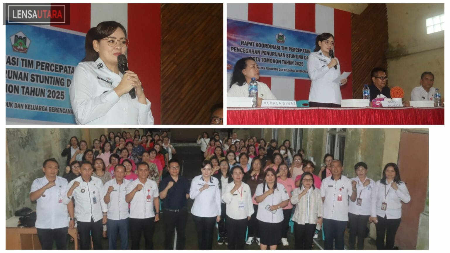 Rakor TP3S Tomohon 2025, Sendy: Stunting adalah Indikator Kualitas Generasi Kita di Masa Depan