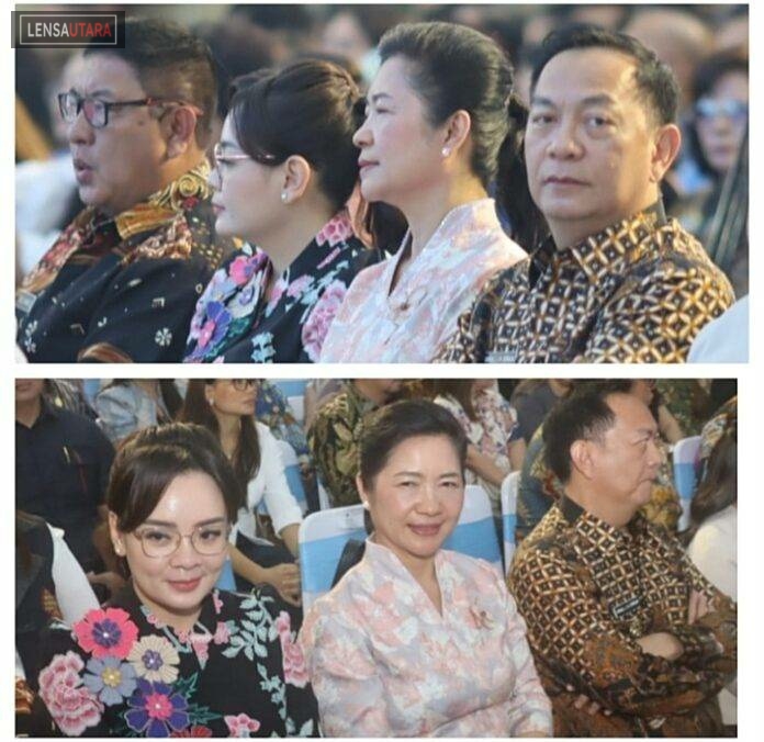 Caroll dan Sendy Ikut Hadiri Ibadah Syukur 1 tahun Kepemimpinan Gubernur dan Wakil Gubernur Sulut