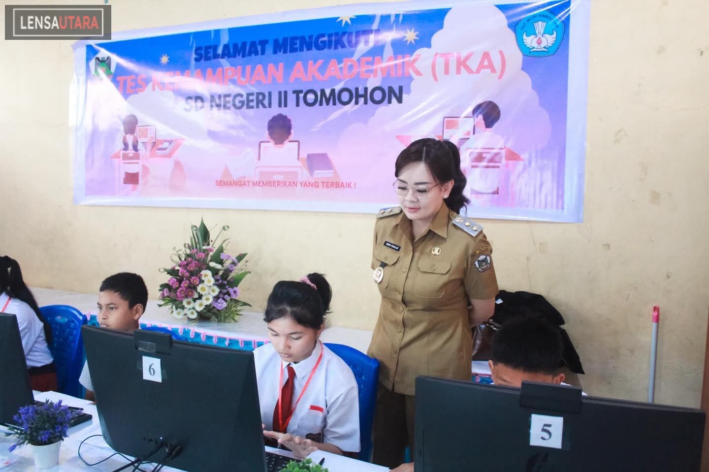 Sendy Saat Rilis Token TKA SD se Kota Tomohon: Tunjukkan Kemampuan Terbaik