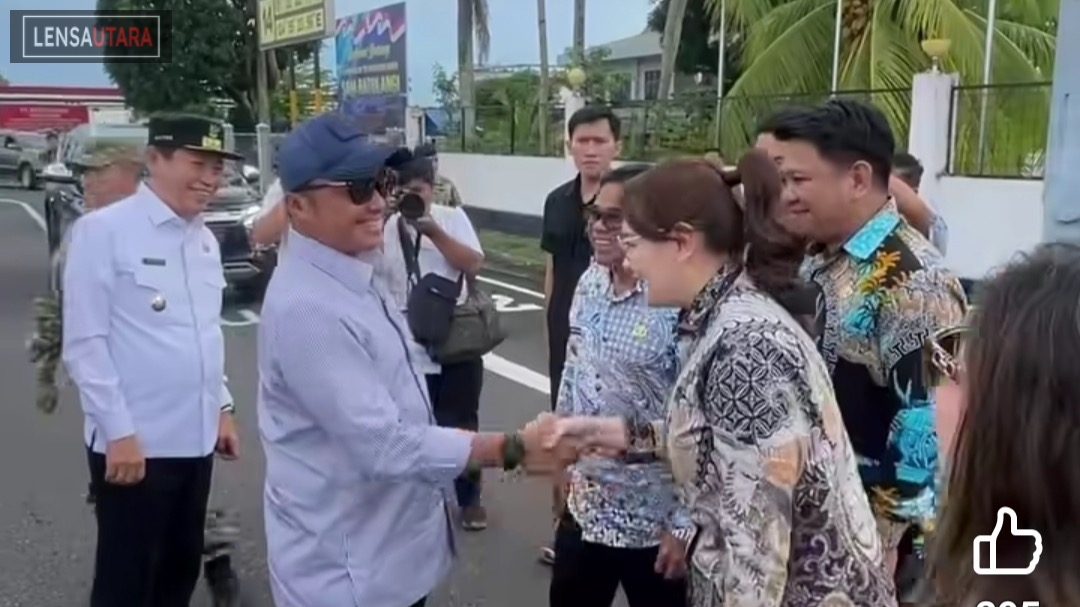 Mensekneg Kunjungi Sulut, Wawali Tomohon Sendy Rumajar Ikut Menyambut